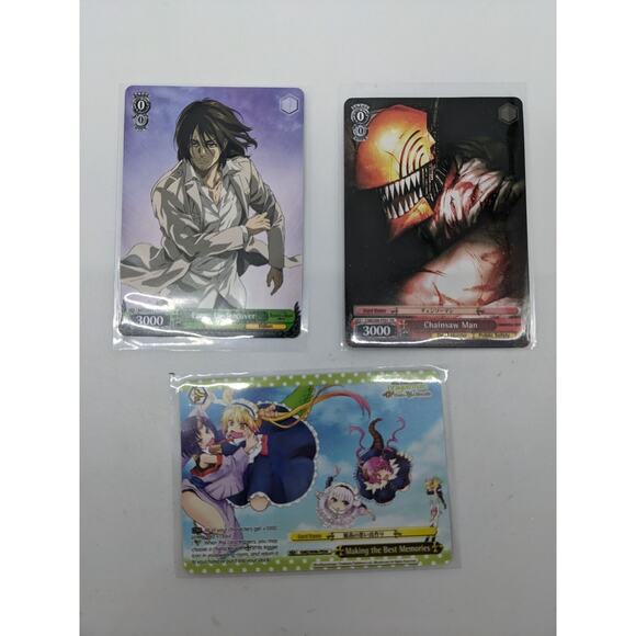 Weiss Schwarz 3 card set Anime Expo 2022 Exclusive Promo - Picture 1 of 2